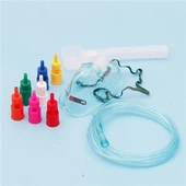 Máscara de oxigênio simples para equipamentos médicos Máscara para nebulização Máscara RCP