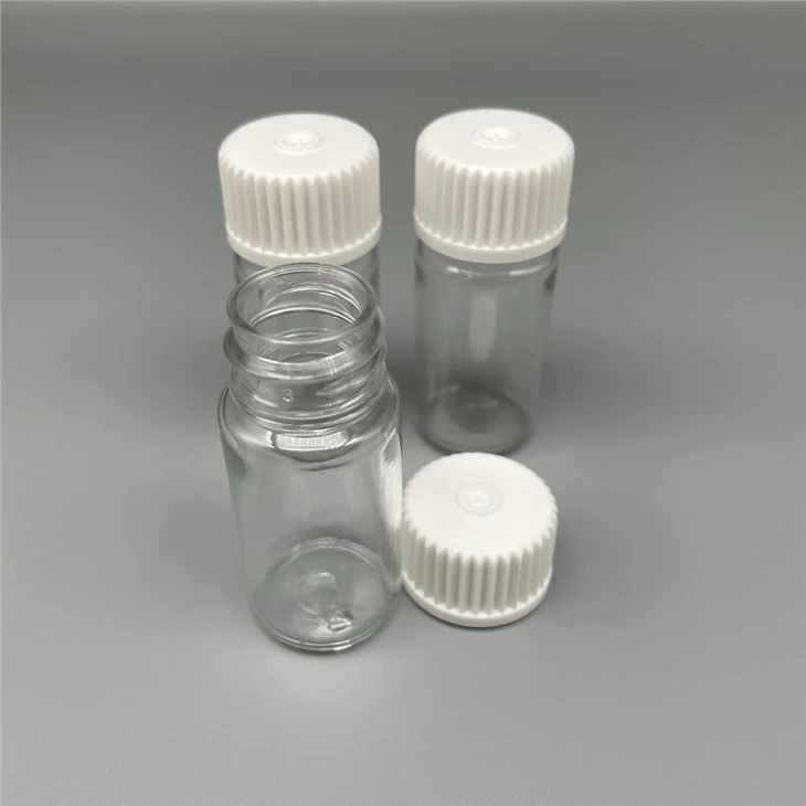 Frasco de reagente de boca estreita HDPE de 30 ml de cor natural